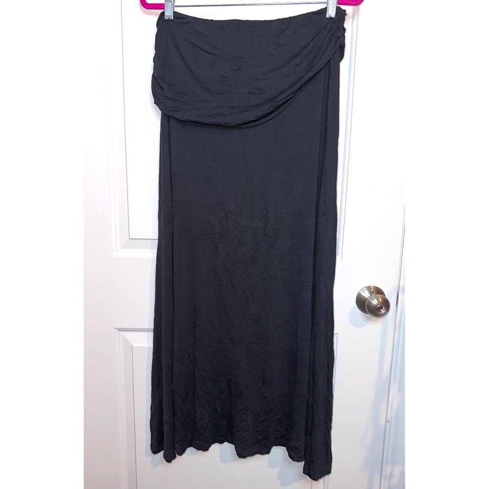 Bellino black maxi skirt